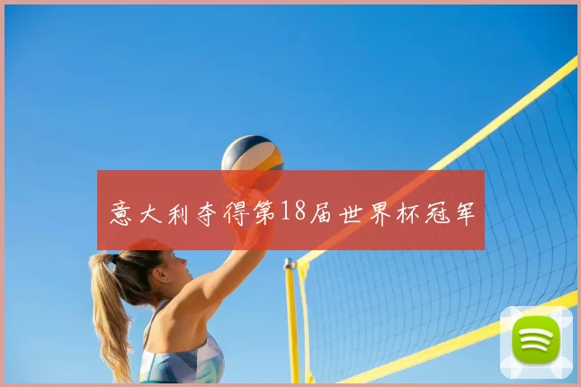 意大利夺得第18届世界杯冠军