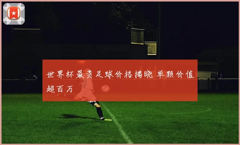 世界杯最贵足球价格揭晓 单颗价值超百万